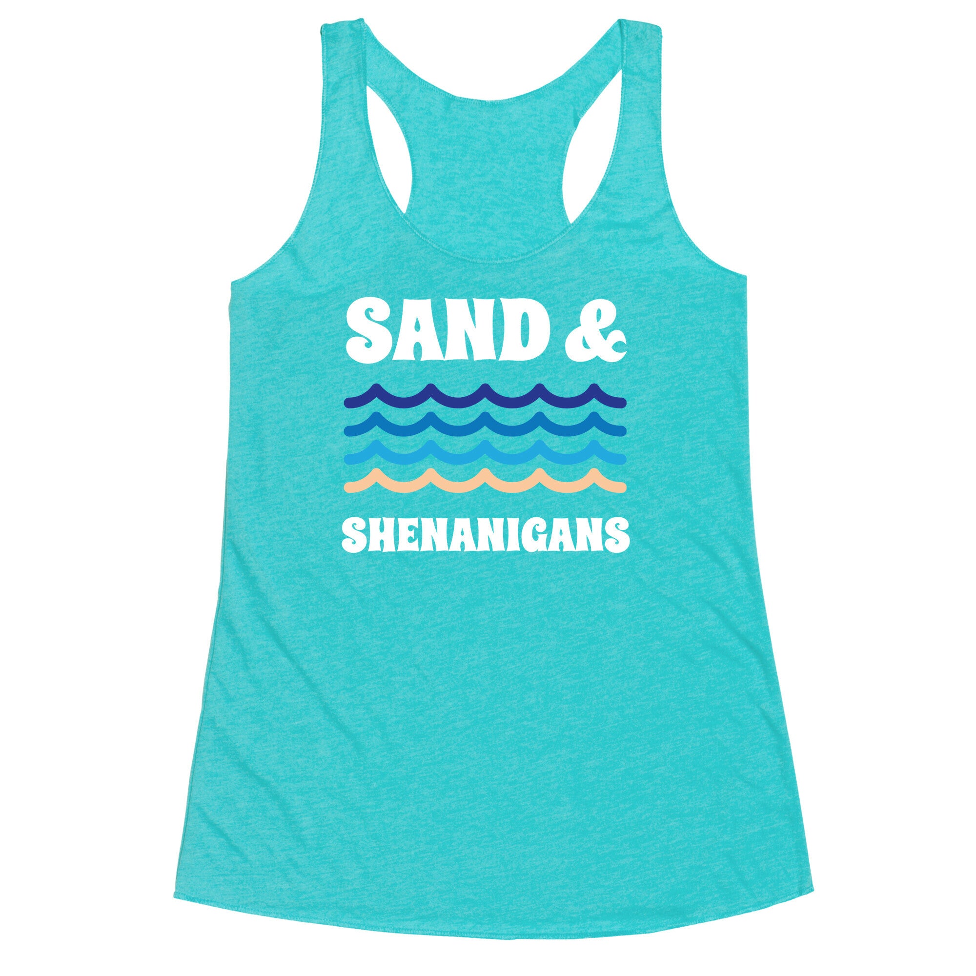 Sand And Shenanigans Racerback Tank